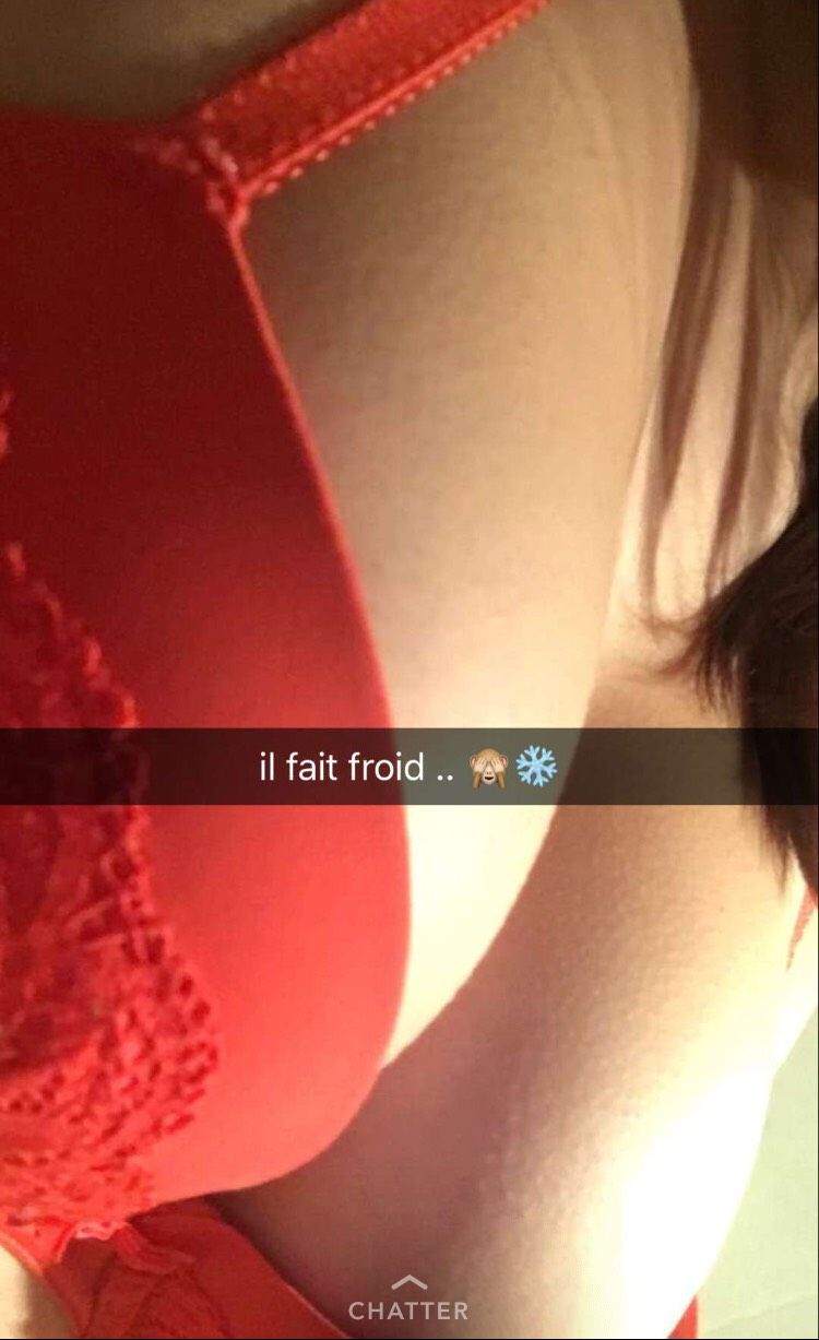 Échange nude sur snap